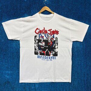 Circle Jerks Hardcore Punk Band “Wonderful Tour 1985-1986” Tour Graphic T-Shirt